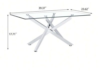 Mesa de centro rectangular Luxury