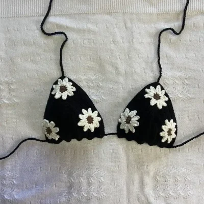 Top sencillo de flores