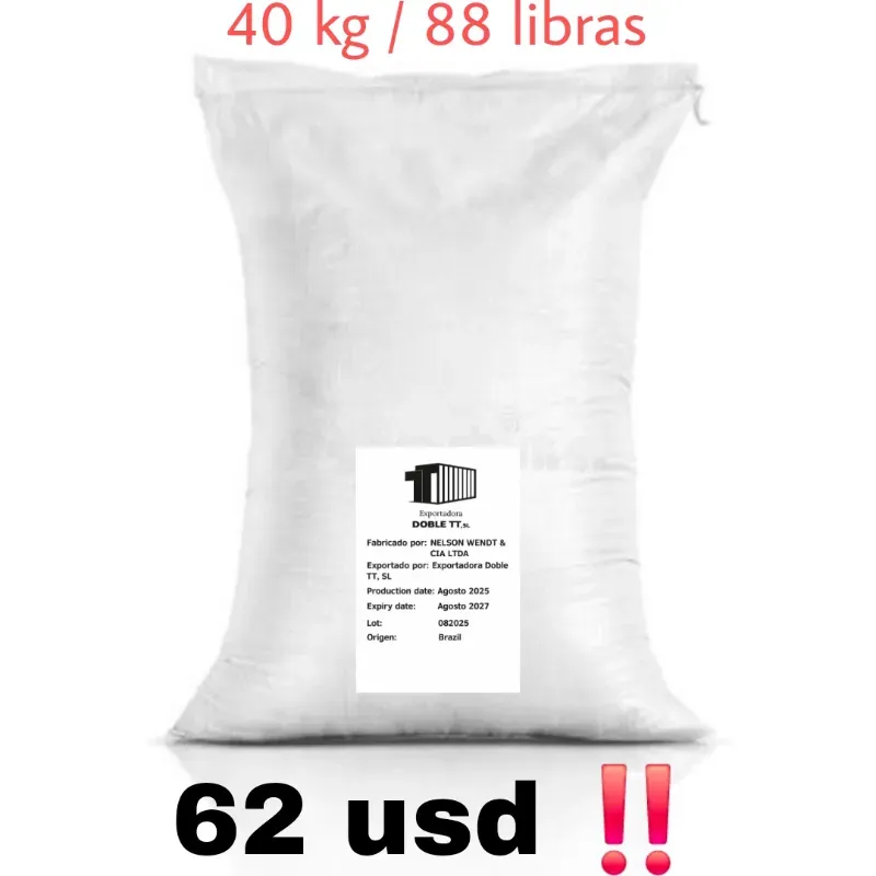 Saco sellado de Arroz Brasileño (40kg/88 libras)
