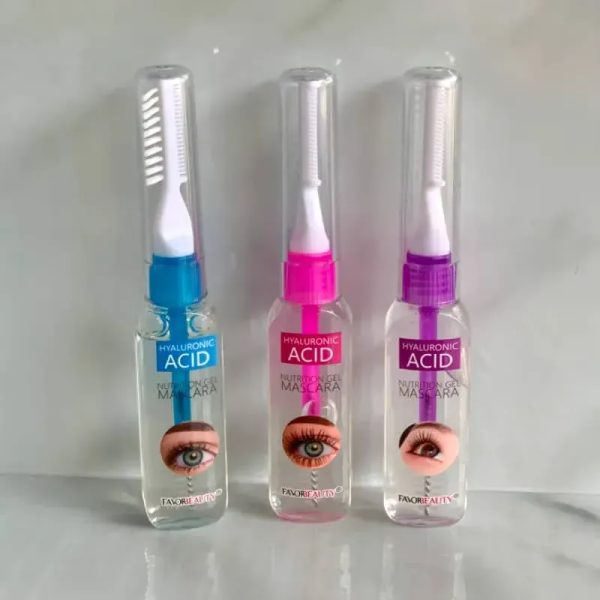 ✨ Gel transparente para cejas y pestañas con ácido hialurónico✨
