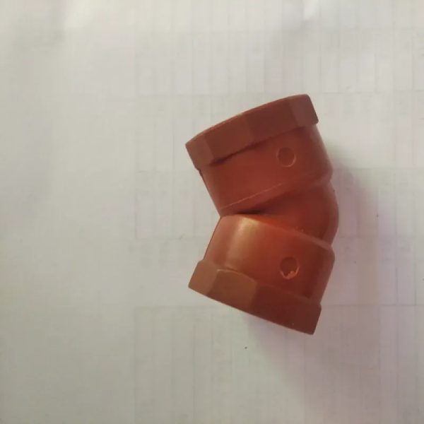 Codo rosca 1/2 145°