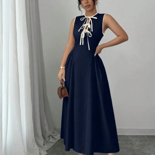 Vestido con lazos