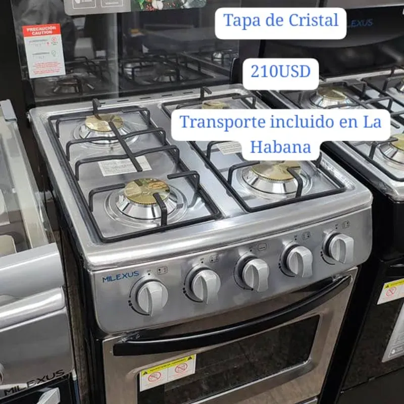 Cocina con horno MILEXUS 20