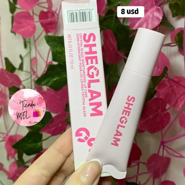 Labial lip rosa transparente