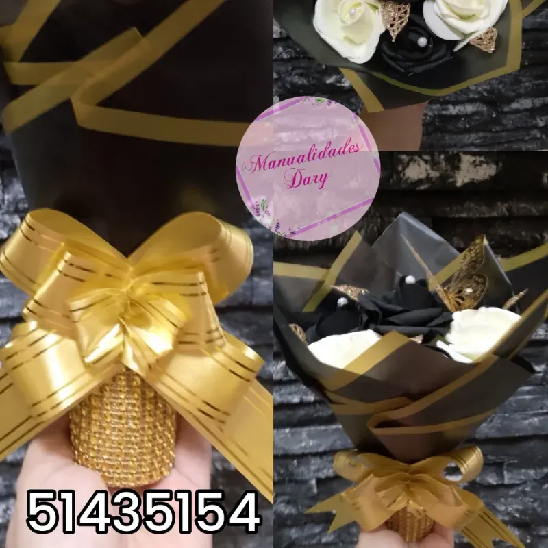 Ramo 7 rosas grandes