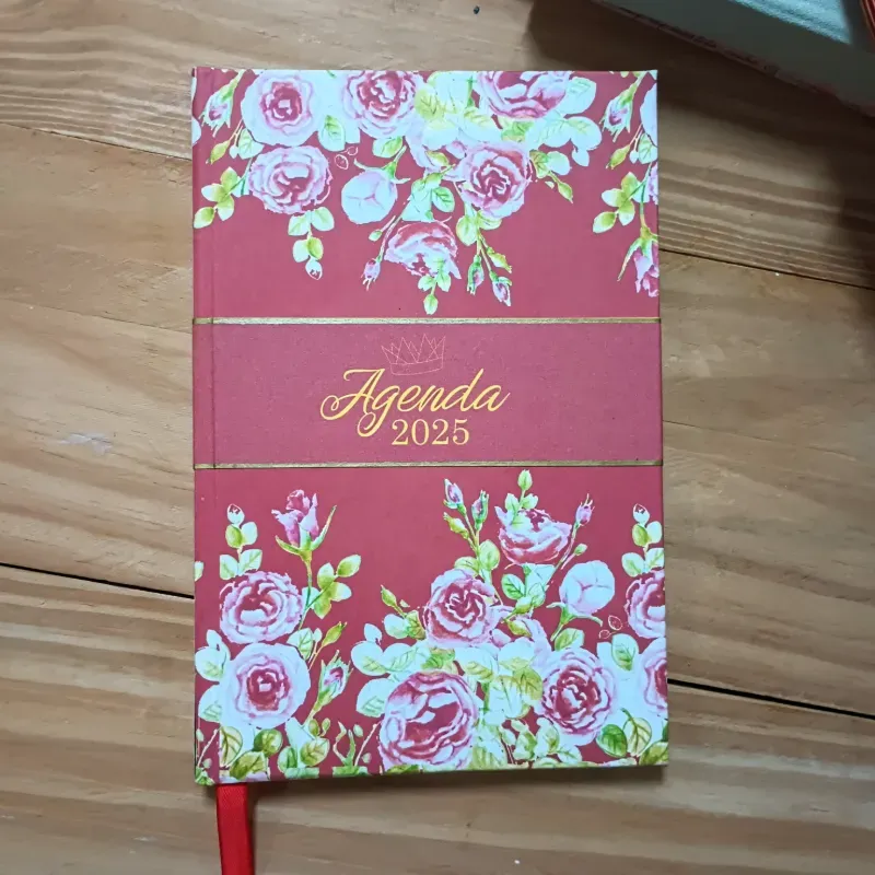 Agenda de rosas rojas
