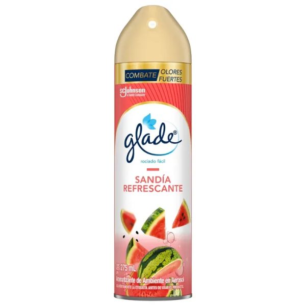 Aromatizante Glade en aerosol Sandía refrescante 