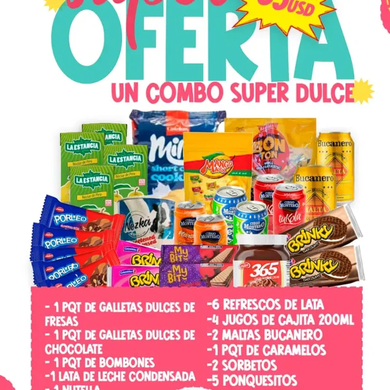 Combo mixto de confituras