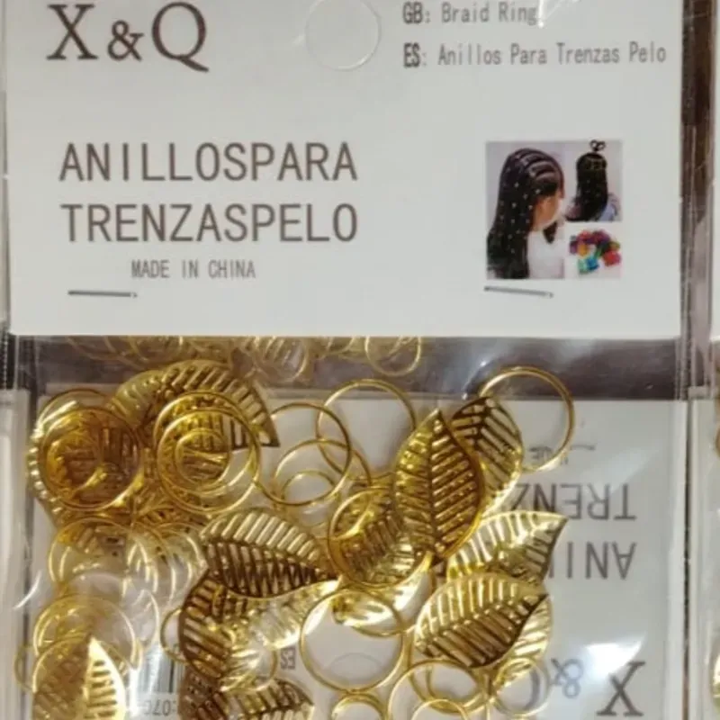 Adornos para trenzas (Hojitas)