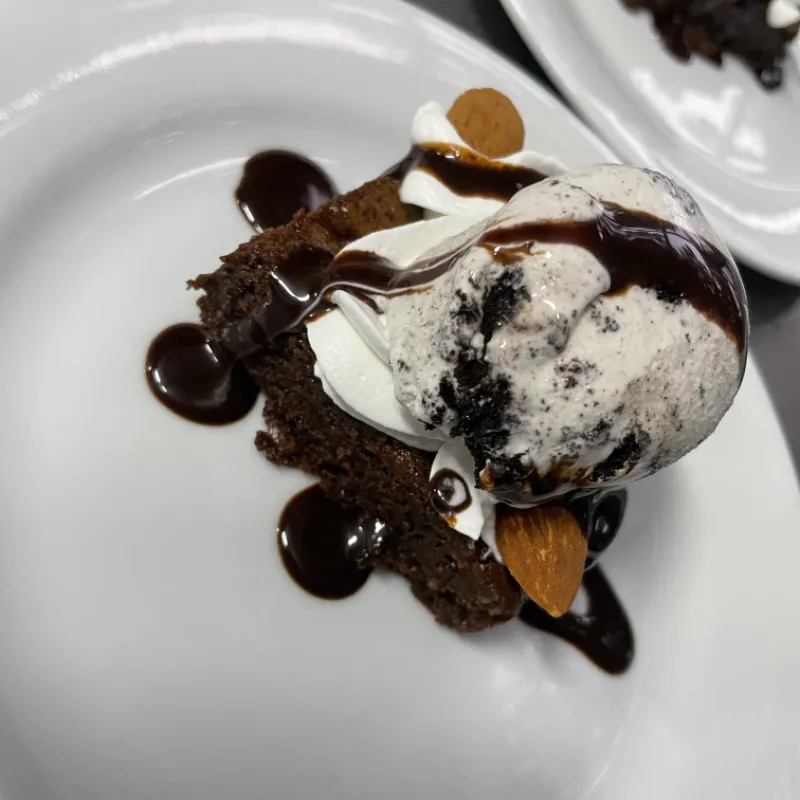 Brownie Helado