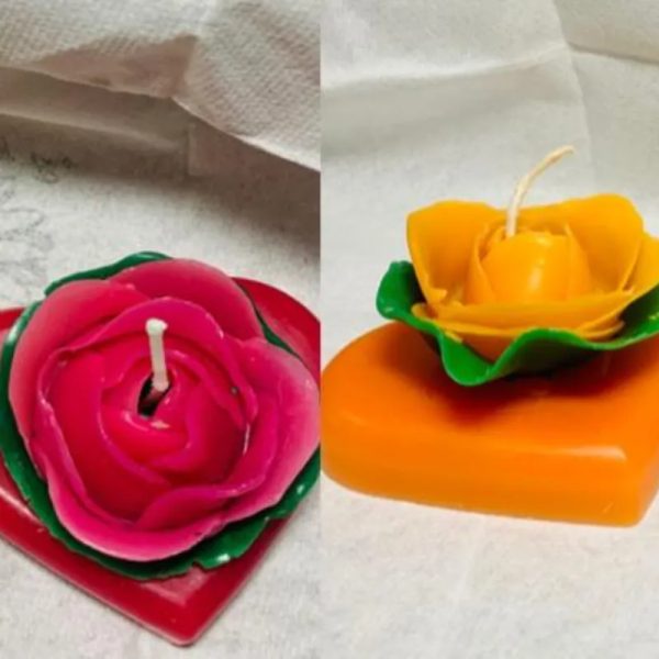 Corazones rosa