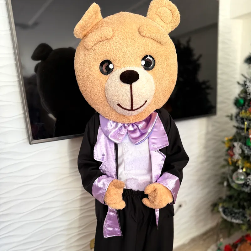 Osito amor morado