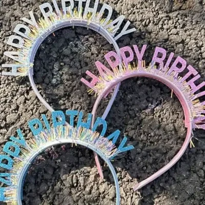 Cintillos Happy Birthday