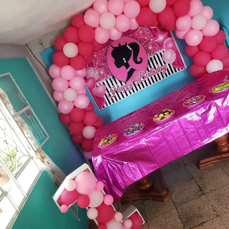 Decoración de barbie