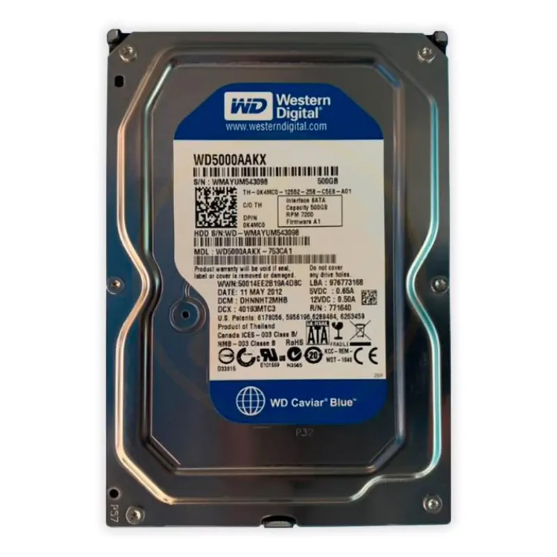 Disco Duro Western Digital Caviar Blue HDD 500GB