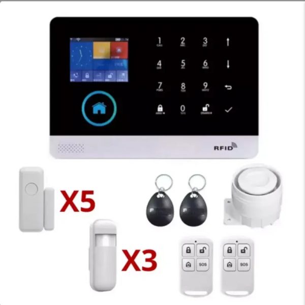 Sistema de Alarma (5x3 + RFID)