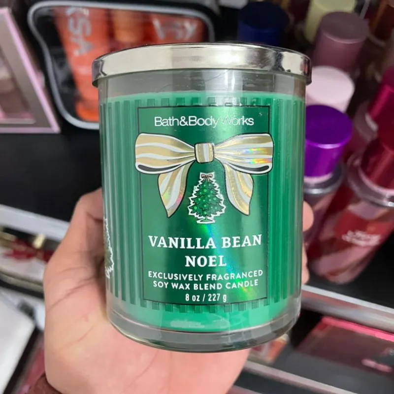 Vela aromática (1mecha) Vanilla Bean Noel