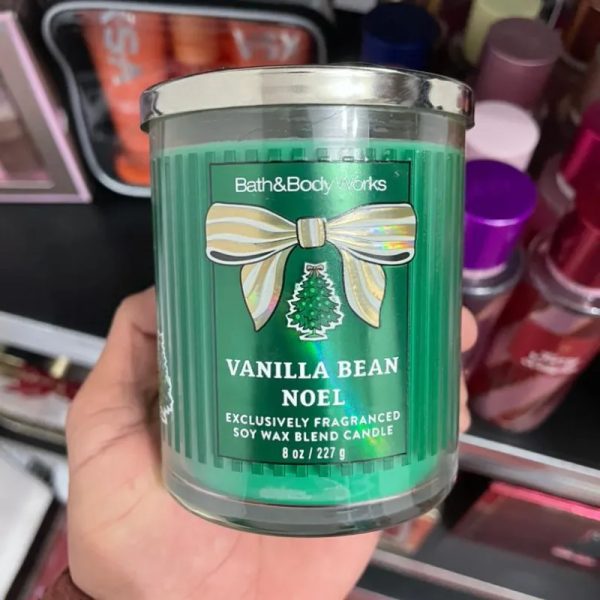 Vela aromática (1mecha) Vanilla Bean Noel