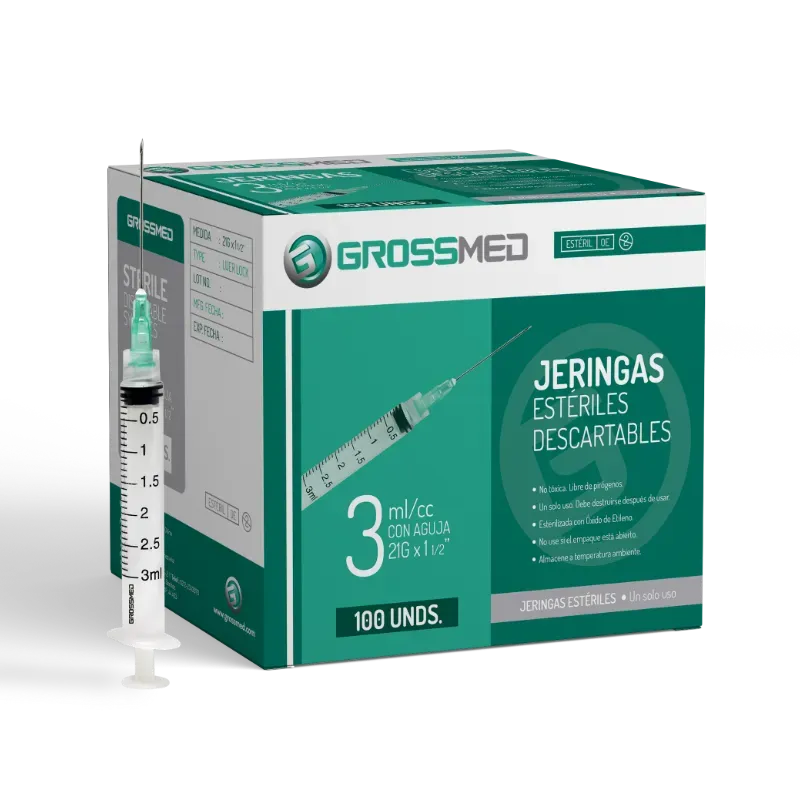 Jeringas 3cc