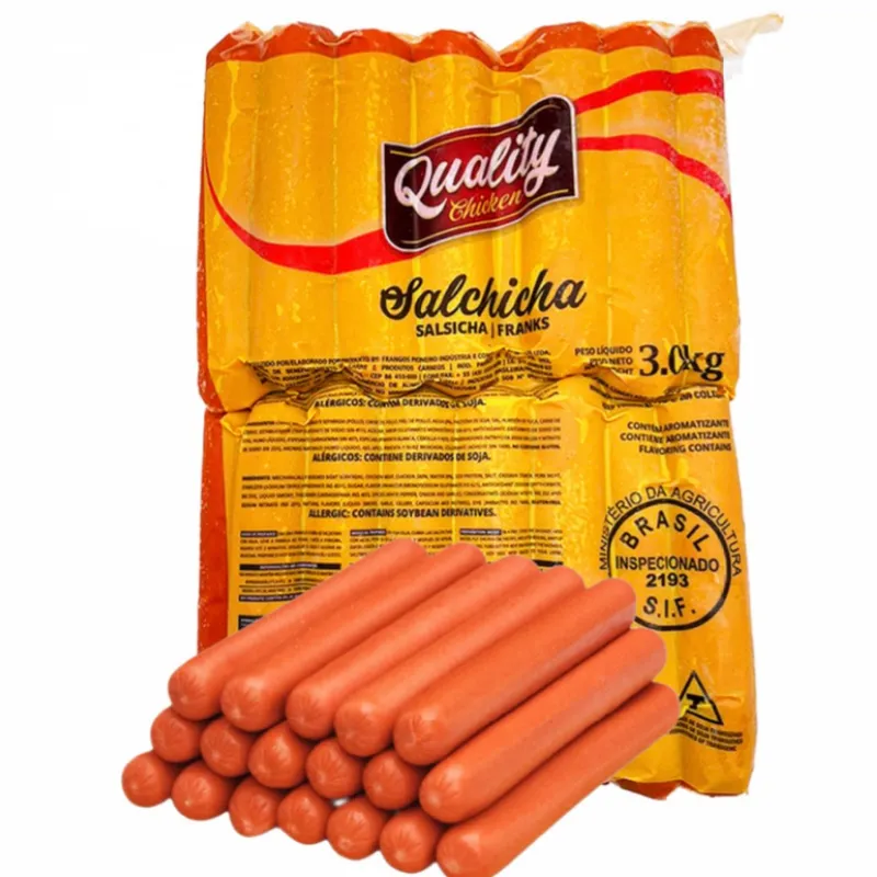 Paquete salchichas 3kg 60u