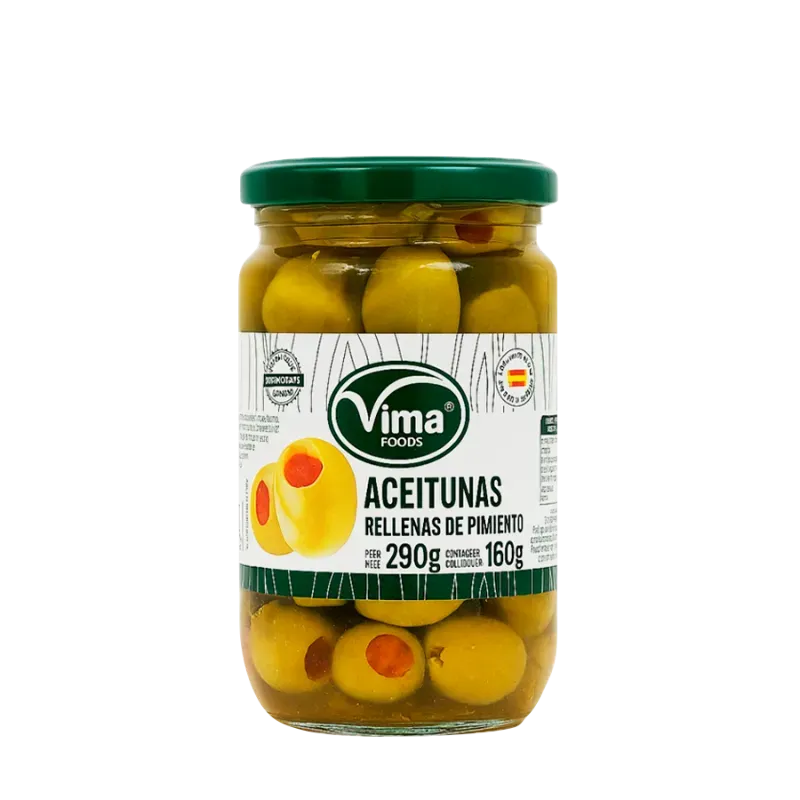 Aceitunas Rellenas de Pimientos 290gr