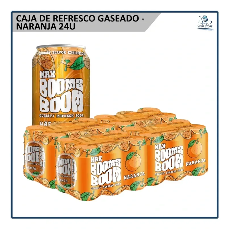 Refresco de Naranja 330ml (24u)