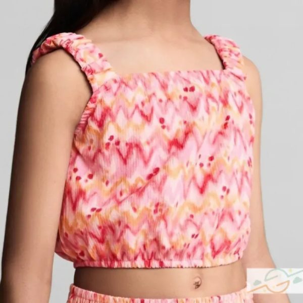 Blusa estampada MANGO