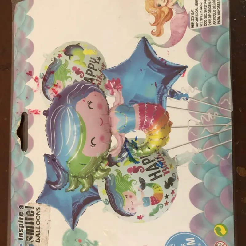 Set d globos metálicos