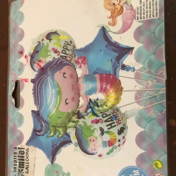 Set d globos metálicos