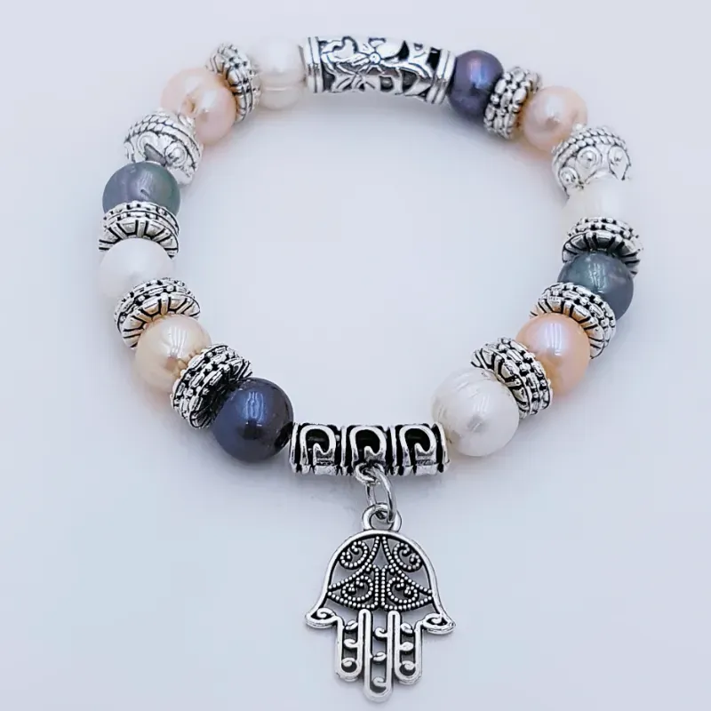 Pulsos de perlas de cultivo.