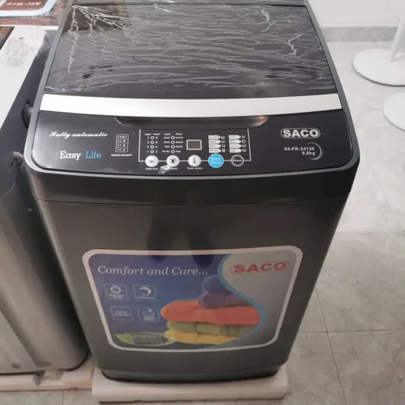 LAVADORA AUTOMÁTICA SACO 9KG 250 USD