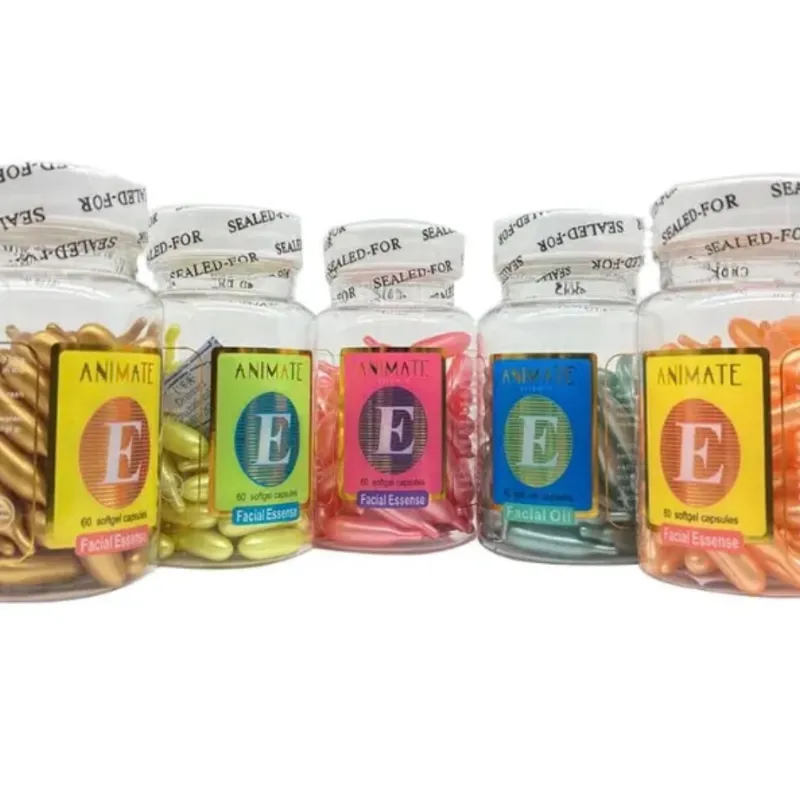 Cápsulas faciales de vitamina E