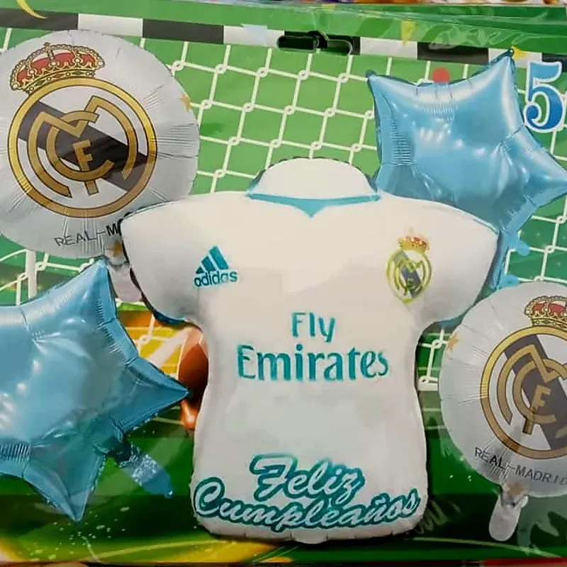 Set Globos Decoración REAL MADRID
