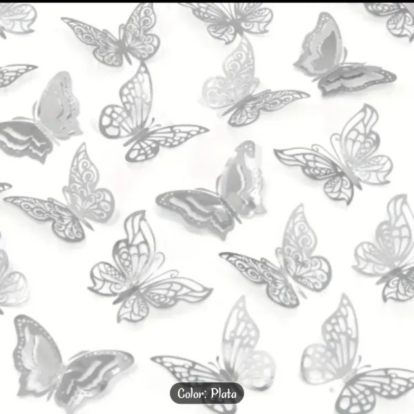 Mariposas plateadas