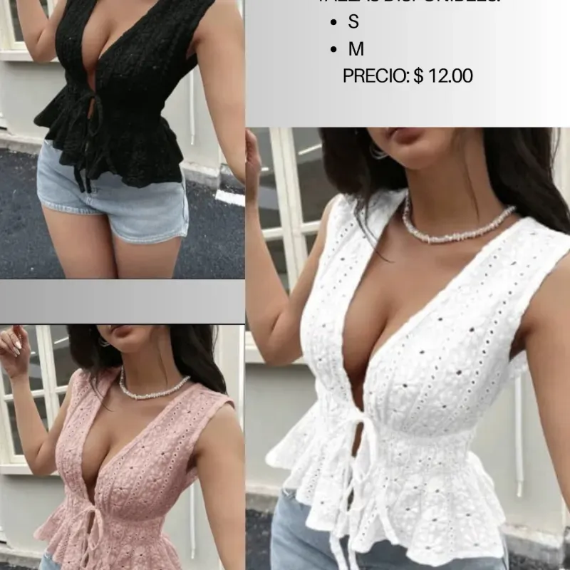 Blusas tejidas de verano