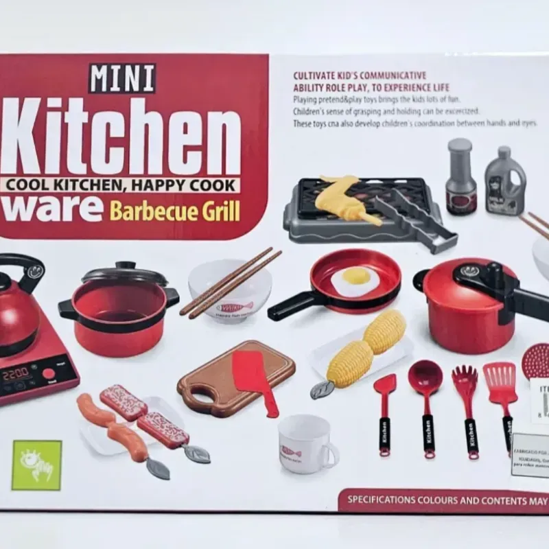 Set de cocina a la parrilla