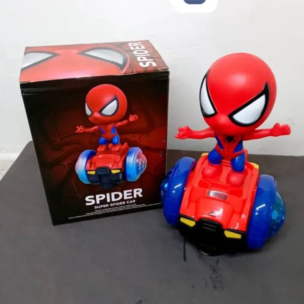 ️️Spiderman sobre patineta. 