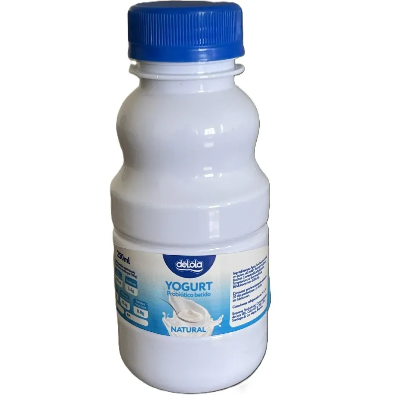 Yogurt Probiótico de coágulo batido deLola 250ml sabor Natural