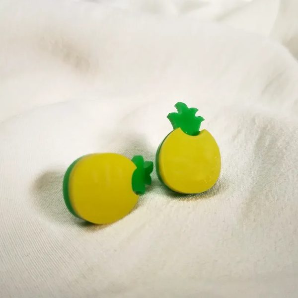 Pendientes piñas 