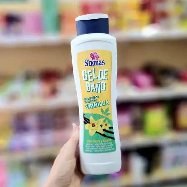 Gel de baño vainilla
