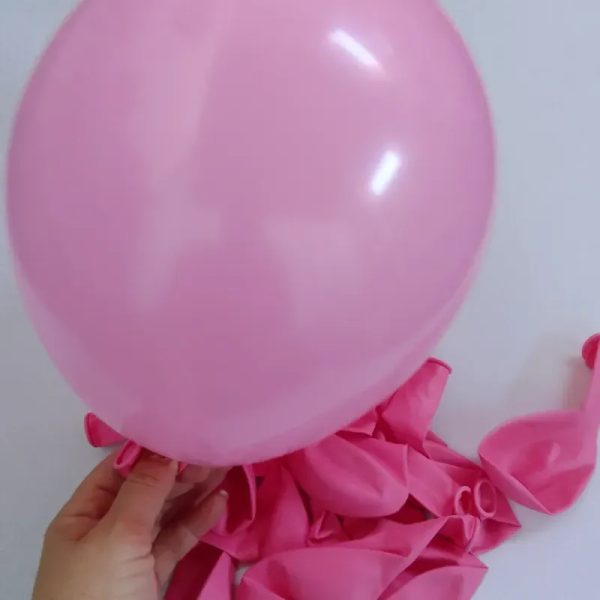 Globo rosado 9"