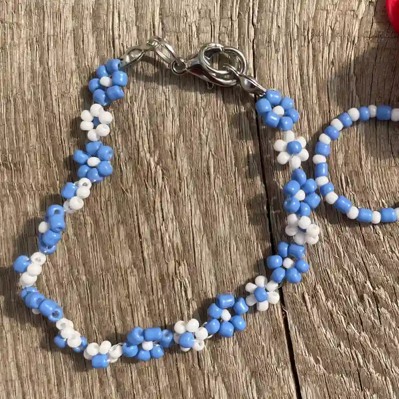 Pulsera de flores