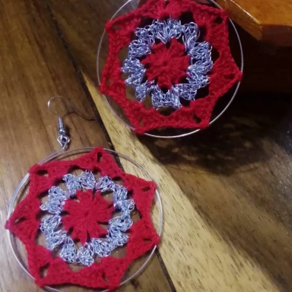 Rojo sobre argolla