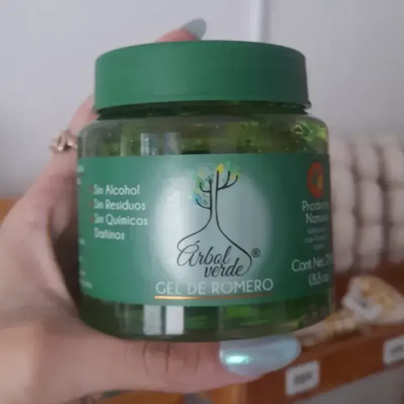 Gel capilar fijador  de romero