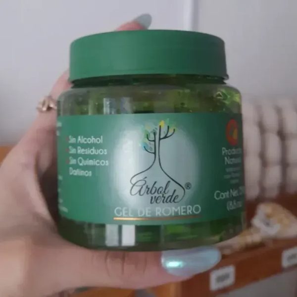 Gel capilar fijador  de romero