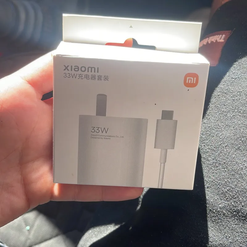 Cargador Rápido Xiaomi 33W