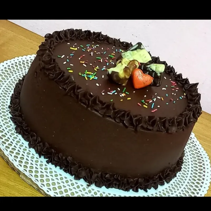 Tortas de Ganache de Chocolate (20×6 cm)