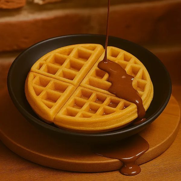 WAFFLE CON NUTELLA