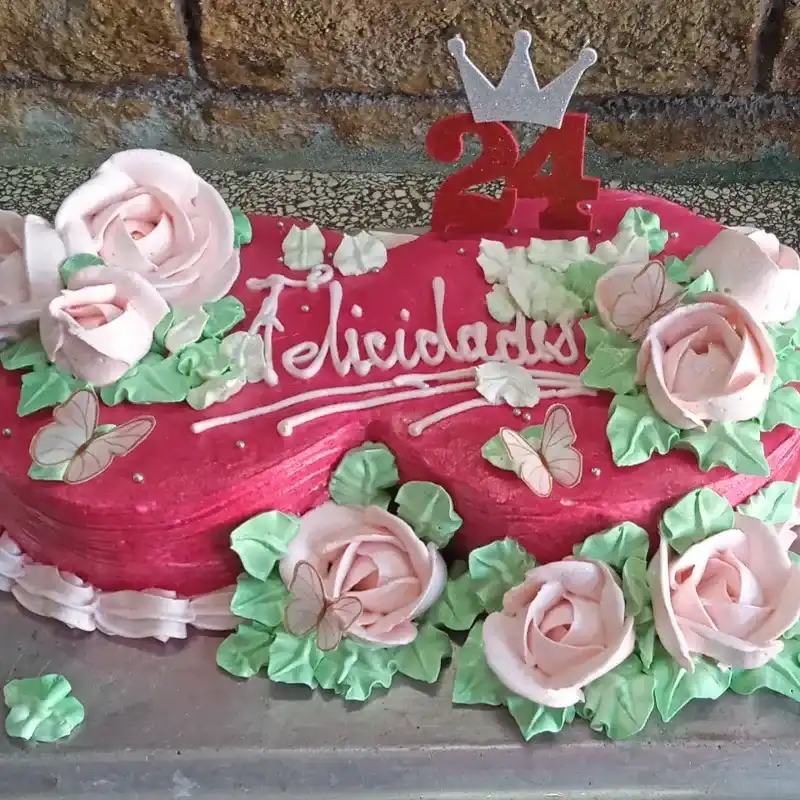 Dobles decorados con merengue