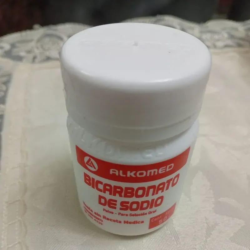  Bicarbonato de Sodio (1 pomo de 50 ml)